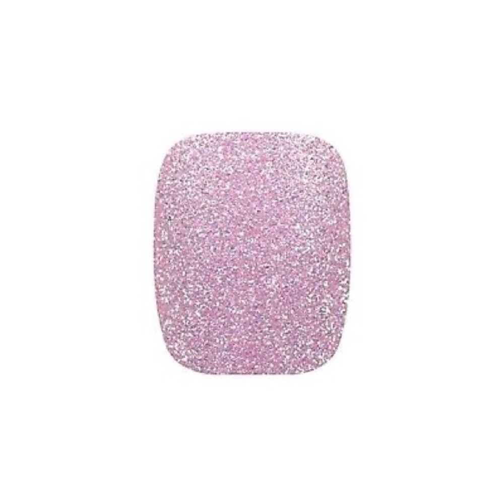 ☘️ Color Street PEDICURE MOONBURST Dusty Pink Glitter Toe Nail Set - Picture 6 of 8